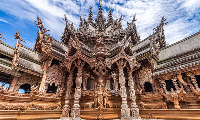 Vé tham quan Đền Chân Lý Pattaya